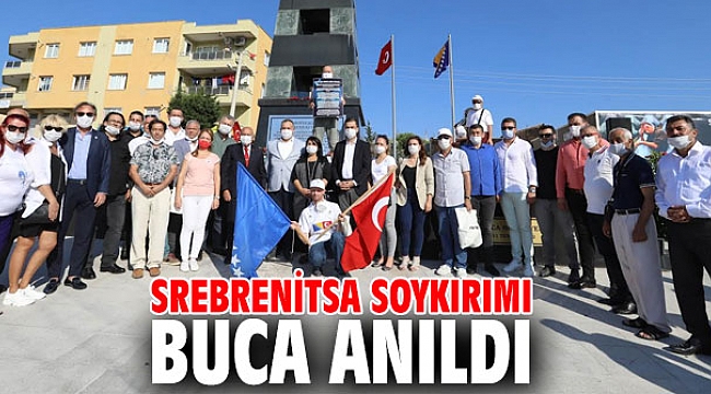 Srebrenitsa Soykırımı Buca anıldı