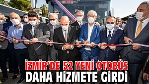 52 yeni otobüs hizmete girdi!