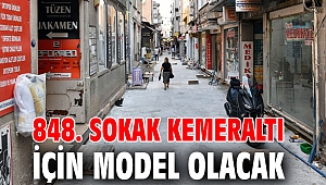 848. Sokakta altyapı çalışmaları tamamlandı