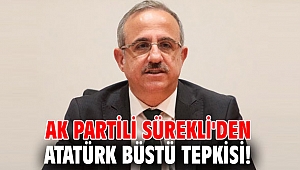 AK Partili Sürekli'den Atatürk büstü tepkisi!