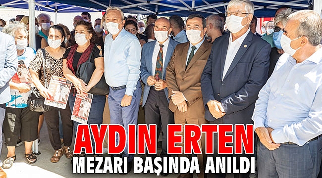 Aydın Erten mezarı başında anıldı