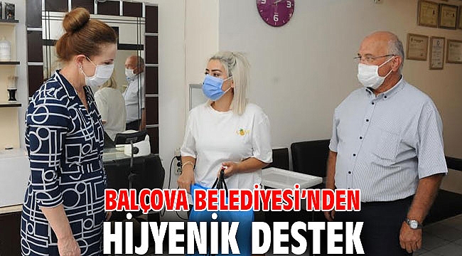 Balçova Belediyesi’nden Hijyenik Destek! Tek kullanımlık önlük