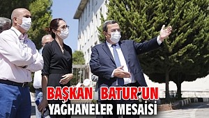 Başkan Batur, Yağhaneler'de incelemelerde bulundu