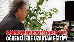 Bornova Belediyesi'nden tüm öğrencilere uzaktan eğitim