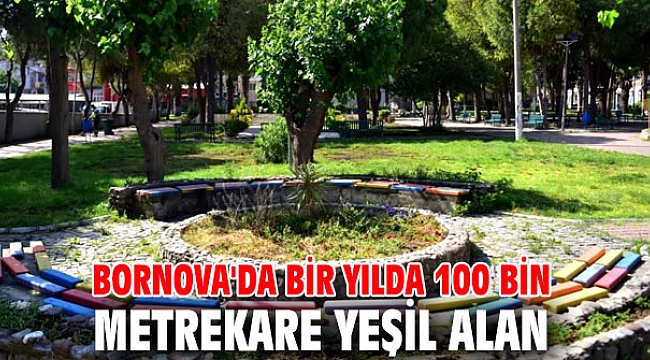 Bornova Belediyesi, Parkları yeniliyor!