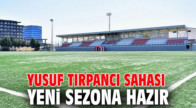 Bornova Belediyesi Yusuf Tırpancı Sahası’nı tamamen yeniledi