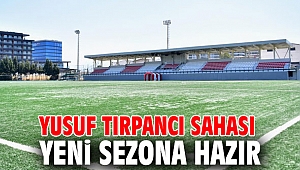 Bornova Belediyesi Yusuf Tırpancı Sahası’nı tamamen yeniledi