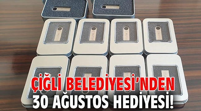Çiğli Belediyesi’nden 30 Ağustos hediyesi!