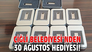 Çiğli Belediyesi’nden 30 Ağustos hediyesi!