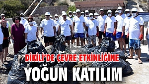 Dikili Belediyesi'nin Çevre Etkinliğine Yoğun Katılım 