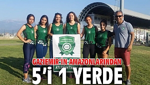 Gaziemir Kadın Atletizm Takımına 5 madalya