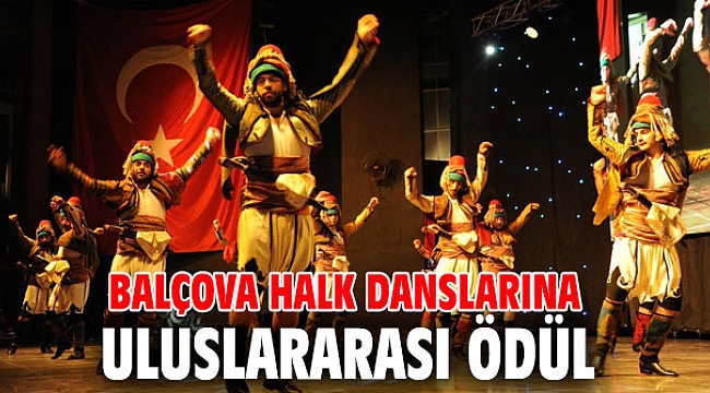 Halk Dansları yarışmasında Balçova'ya ödül