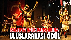 Halk Dansları yarışmasında Balçova'ya ödül