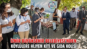 İzmir Büyükşehir Belediyesi’nden hijyen kiti ve gıda kolisi!