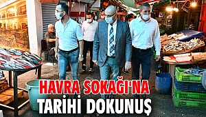 İzmir Büyükşehir'den Havra Sokağı'na tarihi dokunuş