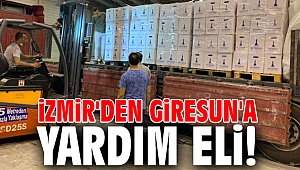 İzmir'den Giresun'a yardım eli!