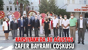 Karşıyaka’da 30 Ağustos coşkusu