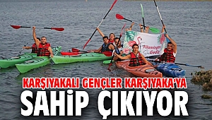 Karşıyakalı gençler Karşıyaka'ya sahip çıkıyor