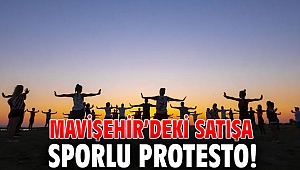 Mavişehir’deki satışa sporlu protesto!