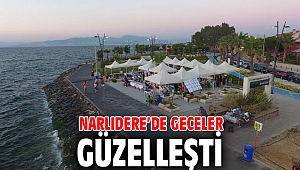 Narlıdere’de geceler güzelleşti
