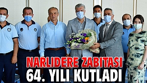 Narlıdere zabıtası 64. yılı kutladı