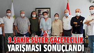 Şakir Süter Gazetecilik Yarışması'nın kazananları belli oldu!