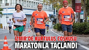 9 Eylül İzmir Yarı Maratonu kentte renkli görüntülere sahne oldu
