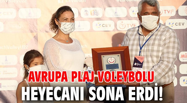 Avrupa Plaj Voleybolu heyecanı sona erdi!