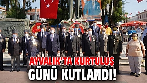 Ayvalık’ta kurtuluş günü kutlandı!