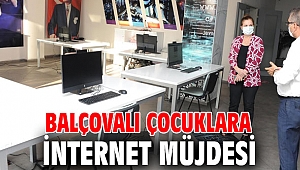 Balçova Belediyesi'nden çocuklara İnternet Müjdesi