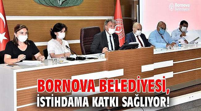 Bornova Belediyesi, istihdama katkı sağlıyor!