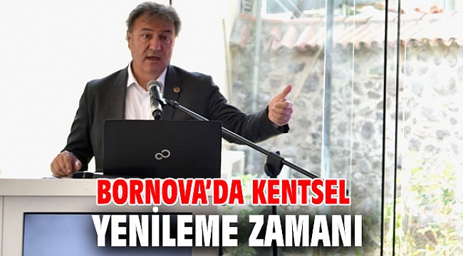 Bornova Belediyesi, kentsel yenileme için düğmeye bastı!