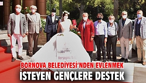Bornova Belediyesi’nden evlenmek isteyen gençlere destek