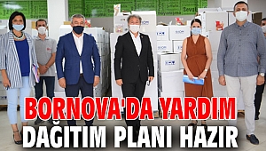 Bornova'da yardım dağıtım planı hazır