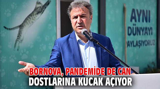 Bornova, pandemide de can dostlarına kucak açıyor