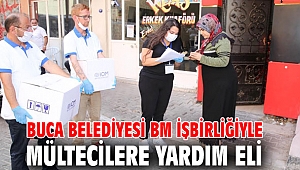 Buca Belediyesi BM işbirliğiyle mültecilere yardım eli 
