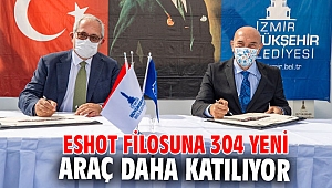 ESHOT Genel Müdürlüğü filosuna 304 yeni araç daha katılıyor