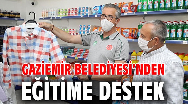 Gaziemir Belediyesi’nden eğitime destek