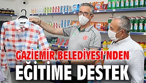 Gaziemir Belediyesi’nden eğitime destek