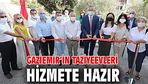Gaziemir Belediyesi, taziyeevlerini hizmete açtı