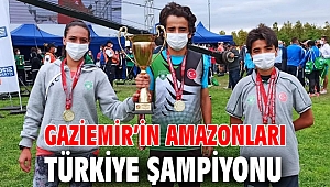Gaziemir’in Amazonları Türkiye Şampiyonu