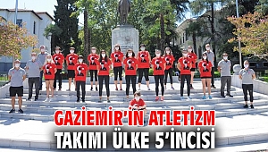 Gaziemir’in atletizm takımı ülke 5’incisi