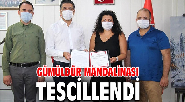 Gümüldür Mandalinası Tescillendi