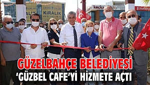 Güzelbahçe'de ‘GüzBel Cafe Hizmete Girdi!