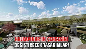Halkapınar’ın çehresini değiştirecek tasarımlar!