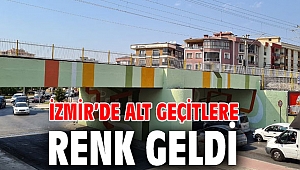 İzmir’deki alt geçitler sanatla buluşuyor!