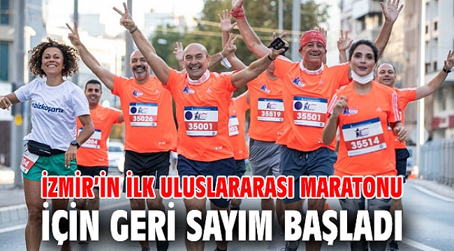 İzmir’in ilk uluslararası maratonu başlıyor....