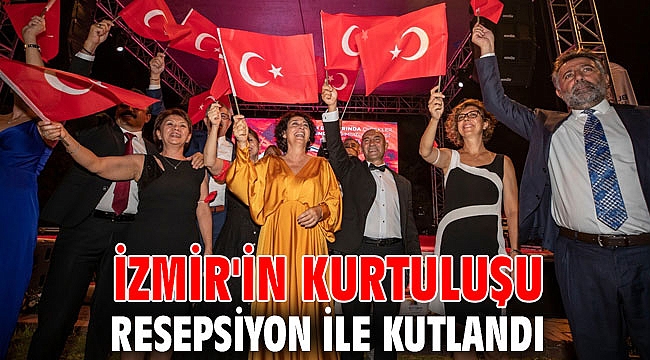 İzmir'in Kurtuluşu resepsiyon ile kutlandı