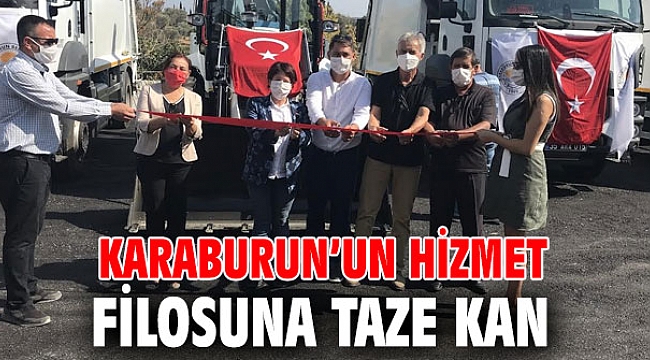 Karaburun'un hizmet filosuna taze kan