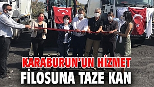 Karaburun'un hizmet filosuna taze kan
